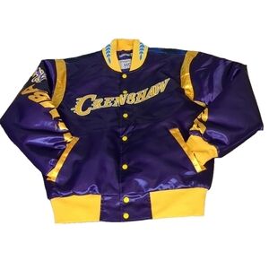 HEADGEAR classics purple alt Kobe Crenshaw satin jacket size medium